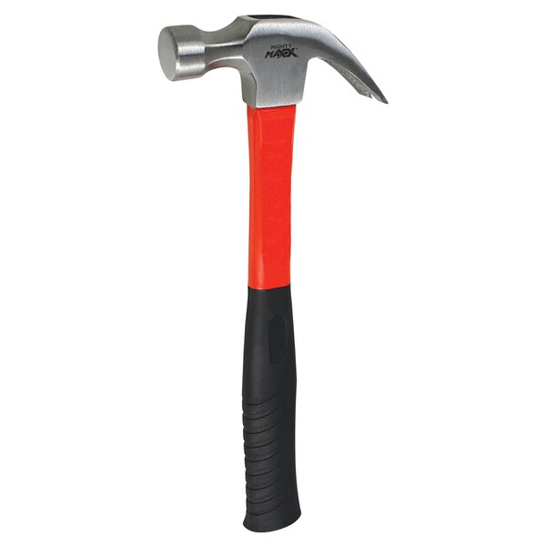 Mighty Maxx Claw Hammer Fiberglass Handle 16oz 083-10313 | Zoro